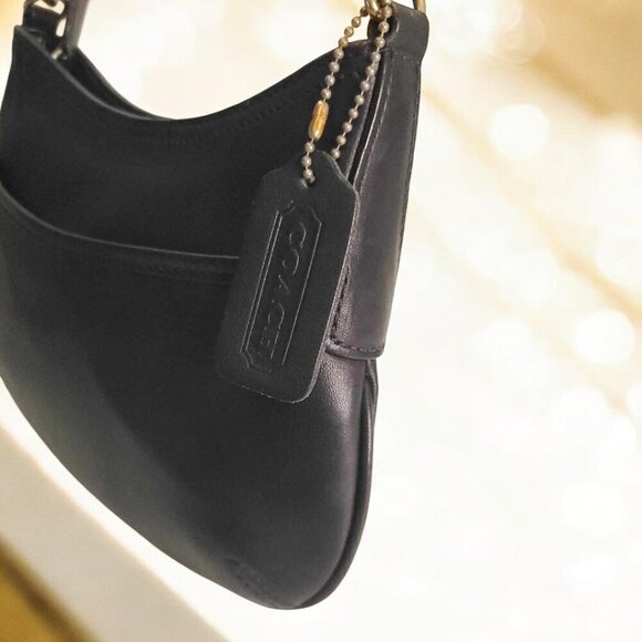 Vintage COACH Black Legacy Demi Hobo Bag - Picture 10 of 11